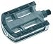 Pedals Pyramid Pro Non-Slip Gray W/Rubber 9/16