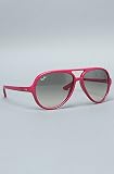 Ray Ban The 59mm Cats 5000 Sunglasses in Red,Sunglasses for Unisex