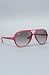 Ray Ban The 59mm Cats 5000 Sunglasses in Red,Sunglasses for Unisex