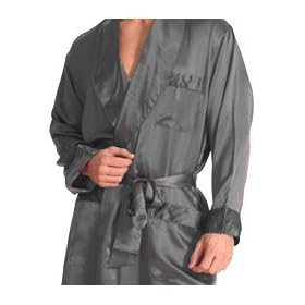 Intimo Men's Luxury Silk/Wool Robe