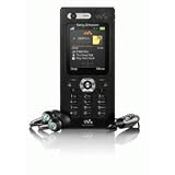 Sony Ericsson W880i Unlocked Cell Phone with 2 MP Camera, 3G, MP3/Video Player, Memory Stick Pro Duo--International Version with No Warranty (Flame Black)