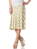 A Pea in the Pod: Self Belly Knee Length A-line Maternity Skirt