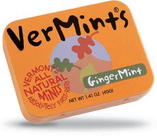 GingerMint Mints, Six  1.4-oz Tins by VerMints