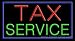 Tax Service Outdoor Neon Sign 20 x 37