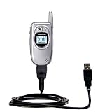 Classic Straight USB Cable for the Samsung SCH-A670 with Power Hot Sync and Charge capabilities - Gomadic Brand w/ TipExchange Technology