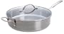 Simply Calphalon Stainless 5-Quart Saute Pan with Cover
