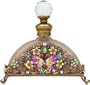 Butterfly and Floral Garden Perfume Bottle