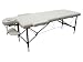 Cream Light Weight Portable Massage Table w/Free Carry Case