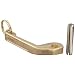 Dixon 600-HRP-BR Brass Cam and Groove Hose Fitting, Standard Handle Assembly for 6" Coupler Body