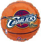 Cleveland Cavaliers Basketball - Foil Balloon