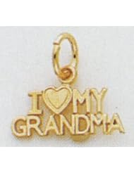 I Love My Grandma Charm - C397