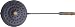 Seymour Mfg Co 30-2682185 Fireplace Popcorn Popper 32" - Black