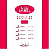 Red Label Series Cello Strings SET, 4/4 size