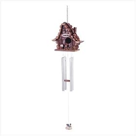 BIRDHOUSE WINDCHIME B34-721 by Armoires