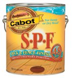 01-3852 1G DECK & FENCE FINISH - CABOT - VALSPAR CORP