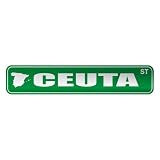  CEUTA ST  STREET SIGN CITY SPAIN