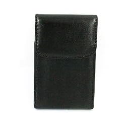 HDE (TM) Business Name Card Holder Wallet - Black