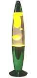 Kitchen & Housewares : Green 34cm Lava Lamp with Yellow Lava