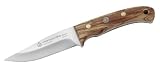 Puma Messer IP Catamount Olive, Stahl 440 C, Olivenholz, Lederscheide, 305410, Gr.E