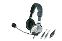 Multimedia Headset with Microphone and Volume control