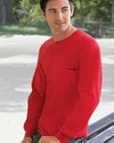 Cotton Long Sleeve Pocket T-Shirt