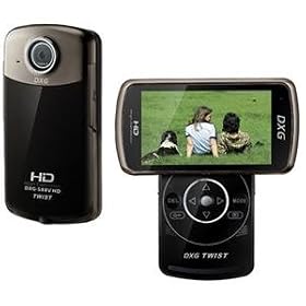 DXG Technology, DXG Twist 1080p HD Camcorder (Catalog Category: Cameras & Frames / Camcorders)