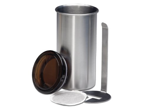 CHG 3186-00 Kaffeepad-Dose &oslash; 8,5 cm H&ouml;he: 16,5 cm