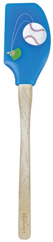 Childrens Toyshop  Kitchen & Housewares : Tovolo Spatulart Baseball Silicone Spatula