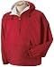 Harvard Square - Pullover Hooded Nylon Pouch Jacket with Kasha Lining