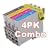 Epson Compatible T0715 (T711-T714)  Full Set of High Yield (19ml) Black/Cyan/Magenta/Yellow Ink Cartridges for Epson Stylus D78 D92 D120 DX4000 DX4050 DX4400 DX4450 DX5000 DX5050 DX6000 DX6050 DX7000F DX7400 DX7450 DX8400 DX8450 DX9400P S20 SX100/SX105 SX200 SX205 SX400 SX405 SX600FW Office B40W BX300F BX600FW.