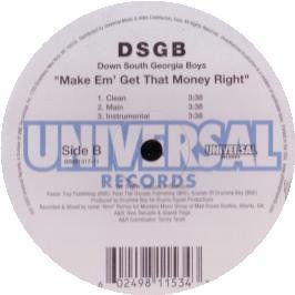 DSGB/Make 'Em Get That Money Right [Vinyl]