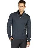 Hugo Boss Black Bagso Snap Pullover Extrafine Merino Sweater