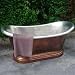 Herbeau 0711 Pewter Medicis Copper Bathtub - 0711