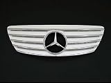 MB S-Class 2000-02 W220 White CL Grill SL Sport Grille