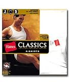 Hanes Classics A-Shirts, 3-Pack