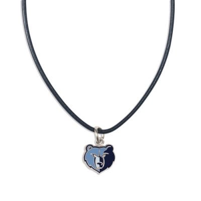 Memphis Grizzlies Official Logo 18" Leather Necklace