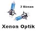 Produkt-Bild: 2x H7 H 7 100W Xenon Optik Look Lampen Birnen Halogen Lampen (2,45Euro/St&uuml;ck)Gl&uuml;hbirnen Gl&uuml;hlampen 12V Auto auch f&uuml;r Nebelscheinwerfer Fassung weisses Licht HID Kit wie Canbus, keine Fehlermeldung
