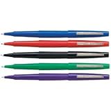 Porous Point Pen, Flair Felt Tip, Point-Guard, 1.1MM, Fine Tip, Black Ink PAP84301
