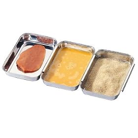Breading Pans - 3 pc. Set by 