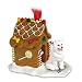 American Eskimo Ginger Bread House Christmas Ornament