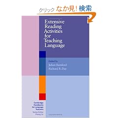 Extensive Reading Activities for Teaching Language (Cambridge Handbooks for Language Teachers)