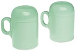 Fiestaware Sea Mist 756 4-1/2-by-4-Inch Stovetop Salt and Pepper Set