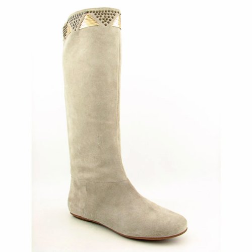Rachel Roy Jiana Boots Calf Shoes Gray Womens