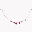 Handmade Dangle Do You Love Me Heart Nipple Chain MADE WITH SWAROVSKI ELEMENTS