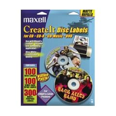 "Create It" CD Label System Refills