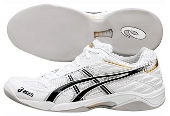 アシックス asics テニスシューズ（カーペットコート用）TLL689（0190） ゲルブレイク CP2 色：ホワイト/ブラック 28.0cm