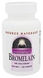 Source Naturals - Bromelain 600gdu, 500 mg, 120 tablets