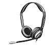 Sennheiser CC 550 Extra Large Ear-Caps, Double-Sided Headset with Ultra Noise Cancelling Microphone