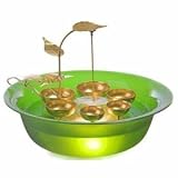 Woodstock Bell Flower Fountain, Green