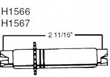 Carlson Quality Brake Parts H1566 Adjusting Screw Assembly